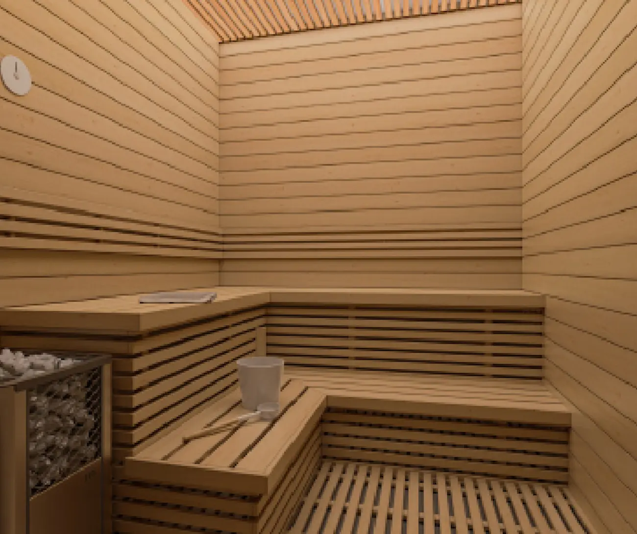 Site sauna